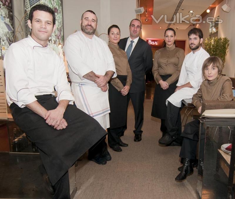 La Cesta, equipo del restaurante