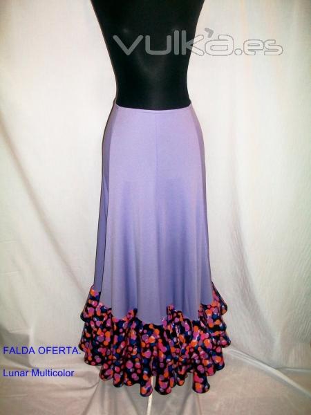 Falda OFERTA 6 Nejas 2 Volantes 49.00.EUR