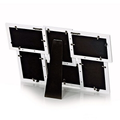 Portafotos aluminio negro 10x15 6f 2 en lallimona.com