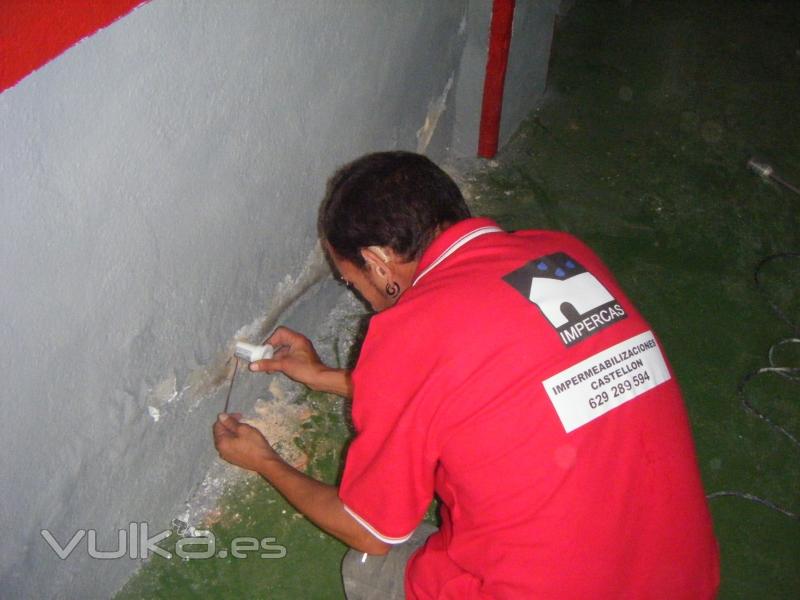 Sistema inteligente de secado de muros, evita la humedad por capilaridad