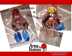 Disfraces 2010.- Mr & Mrs Potato