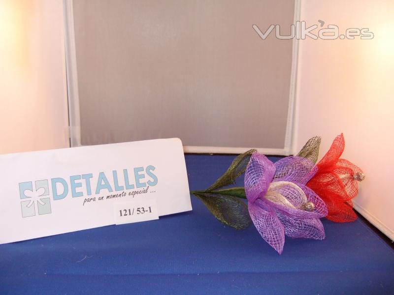 FLORES INDIVIDUALES PARA ALFILERES