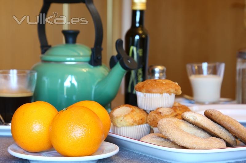 Desayuno en las habitaciones