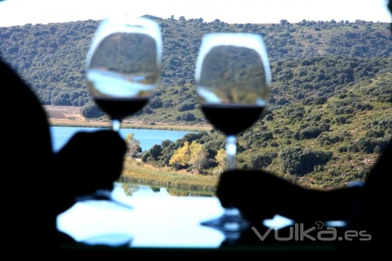 Vistas a la laguna del Rey