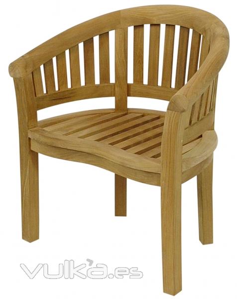 penaut chair en teka maciza , tradicion y calidad 