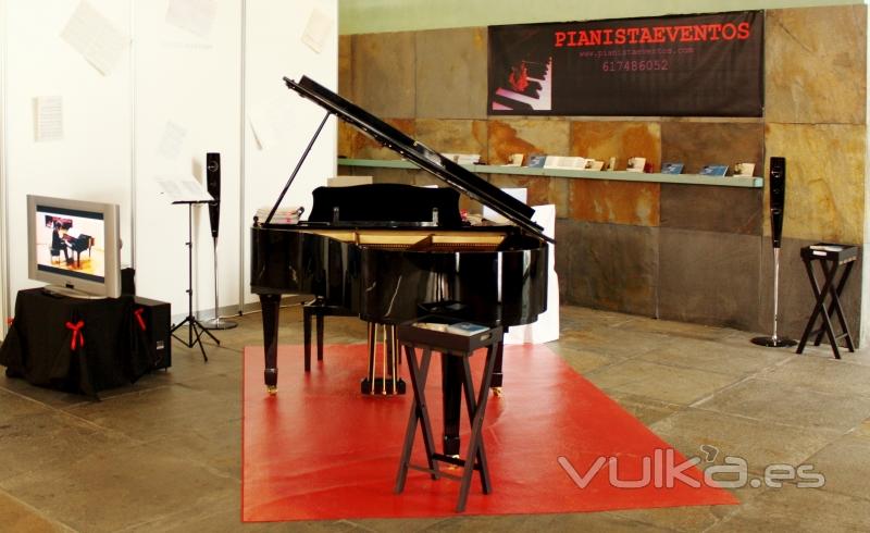 Stand de Pianistaeventos en Expobec2010