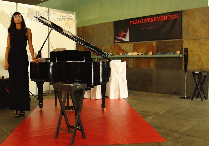 Stand de Pianistaeventos en Expobec2010