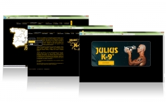 Diseno de pagina web de julius k9 en zaragoza