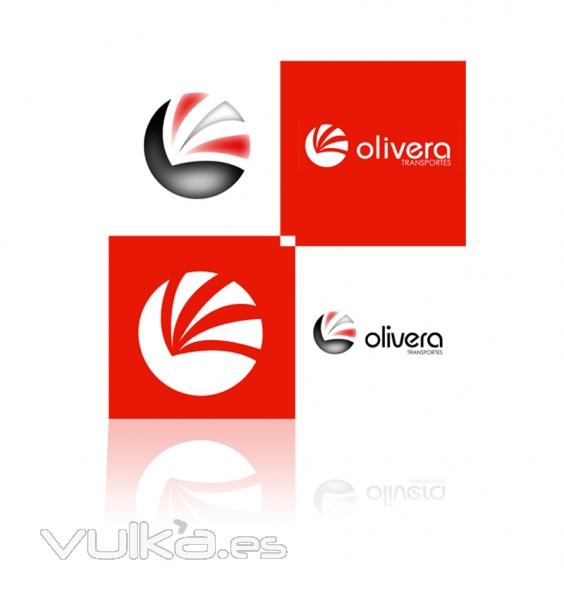 Diseño de Logotipo para Transportes Olivera en San Juan de Mozarrifar, Zaragoza