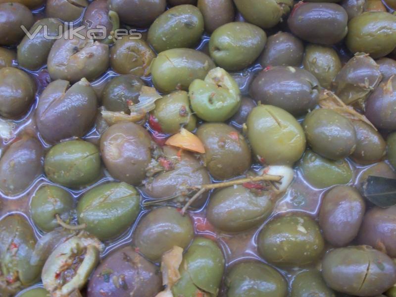 ACEITUNAS DE JAEN,VARIANTES MORERA