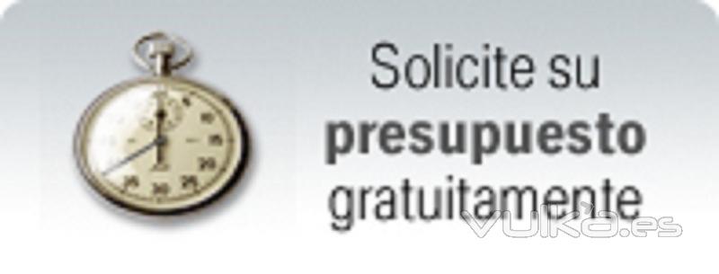 Solicite su presupuesto gratuitamente!