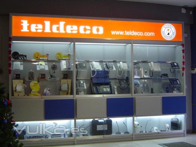 Teldeco expositor