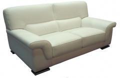 Sofa de piel estilo moderno, totalmente artesano