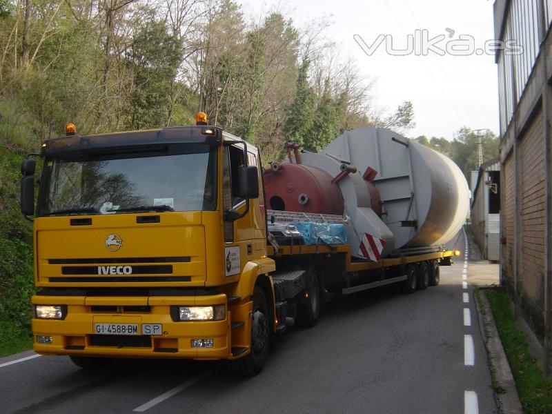 TRANSPORTE CALDERAS