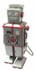 Robot de hojalata con mecanismo de cuerdacolecciolandia