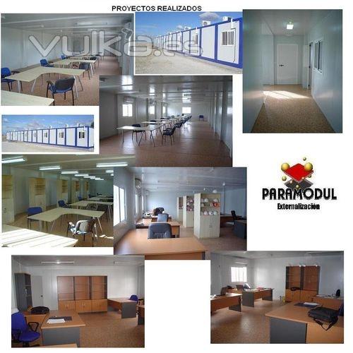 Prefabricados Oficinas. Paramodul Esternalizacion de Servicios