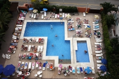 Hotel santa monica piscina