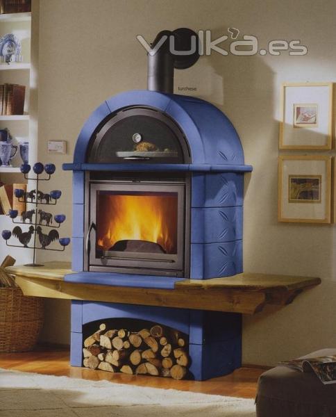 Chimenea Estufa con Horno