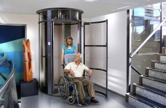Elevador nuematico por vacio, modelo 1316, para silla de ruedas y acompanante