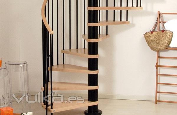 Escalera en kit de caracol, modelo Arkè Klan