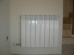 Radiador de aluminio