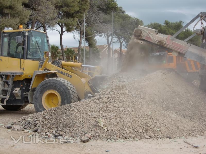 Reciclatge de la runa de les Madrigueres