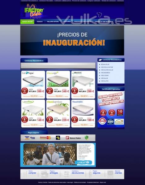 Factory Colchn. Proyecto Portal Web y Tienda Online