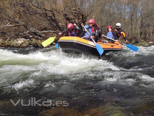 Rafting cerca de Madrid