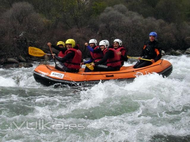 Rafting en vila