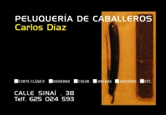 PELUQUERIA DE CABALLEROS ¨CARLOS DIAZ¨