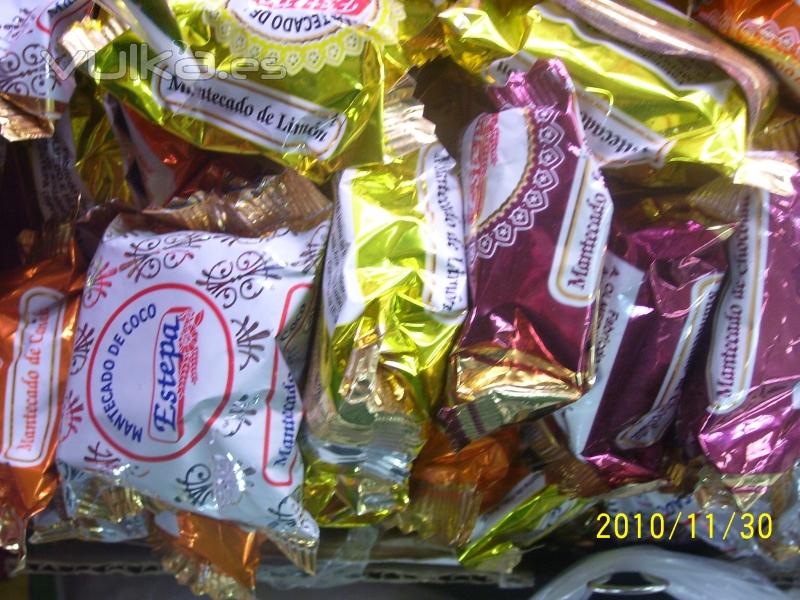 POLVORONES DE ESTEPA,VARIANTES MORERA