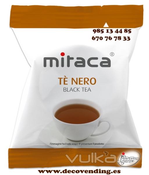 Delicioso T Negro en tu mquina de capsulas Decovending ( Decoastur Vending Asturias ) illy