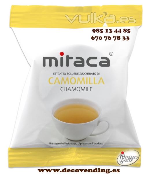 Delicioso Manzanilla en tu mquina de capsulas Decovending ( Decoastur Vending Asturias ) illy