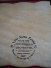 Reverso scxrolls, medidas  45 x 20 cms