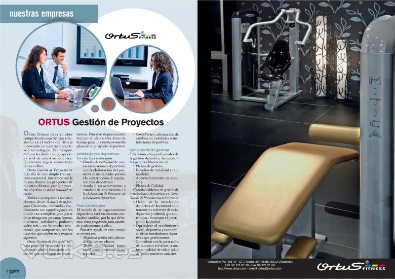 Artículo aparecido en revista GYM FACTORY