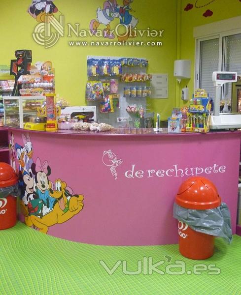 montamos tu tienda de caramelo