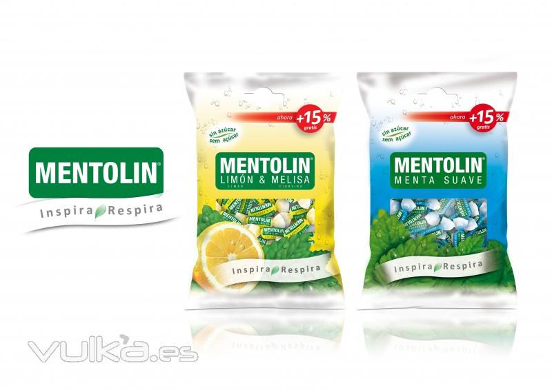 Lacasa, Restyling logo MENTOLIN y nuevo packaging . Lacasa, prepara el relanzamiento de 