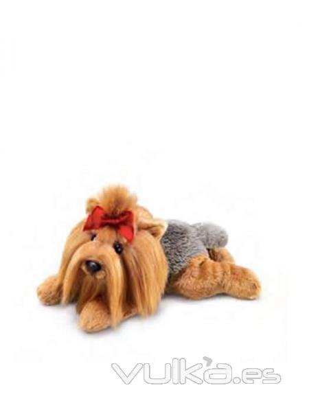 Peluches yoskshire de calidad. PELUCHE PERRO YORKSHIRE TERRIER YOMIKO PEQUEO oasisdecor.com