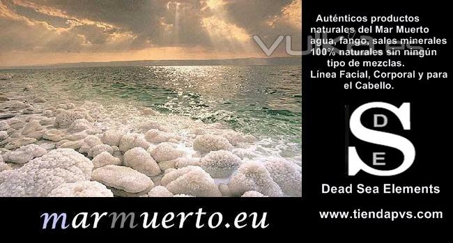 Auténticos productos naturales del Mar Muerto