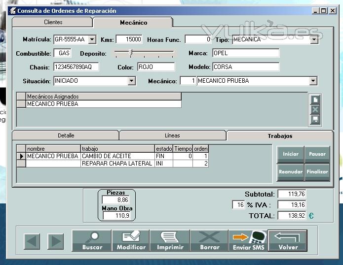 software gestion talleres mecanicos