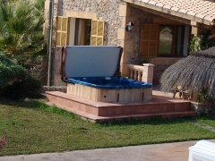 Un spa installado por nosotros en alcudia 2010