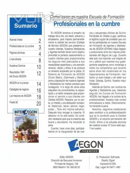 QUIRINO & BROKERS - NOTICIAS Revista INTERAEGON 