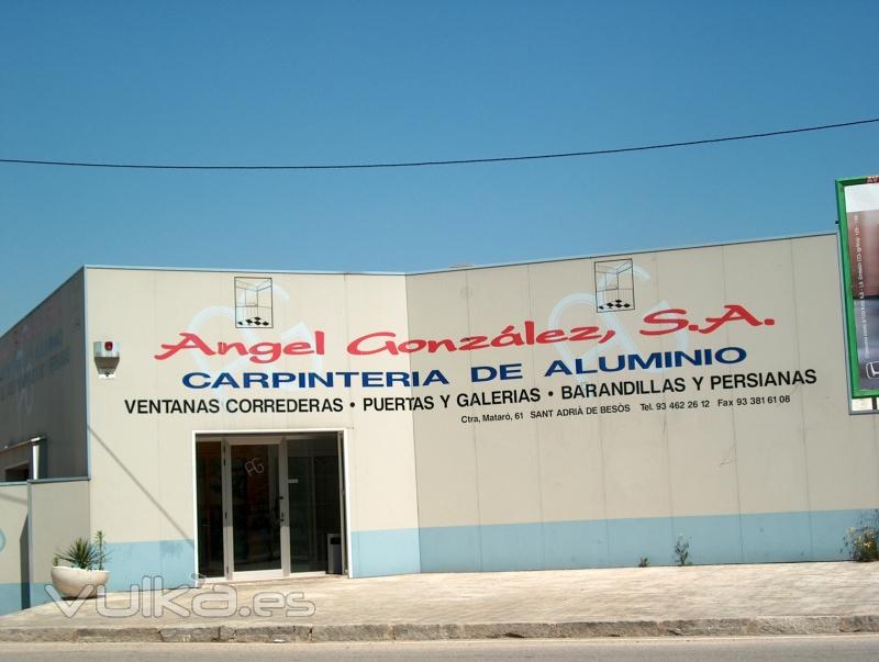 carpinteria de aluminio, fabricación de ventanas, ventanas de aluminio. www.angelgonzalezsa.com