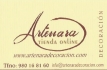 Artenara Decoración - Tienda online