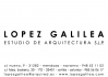 estudio de arquitectura LOPEZ GALILEA s.l.p.