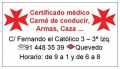 CERTIFICADOS MEDICOS   FERNANDO EL CATOLICO  3