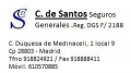 C. DE SANTOS CORREDOR DE SEGUROS (F2188)