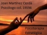 Joan Martnez Cerd, Psiclogo y Psicoterapeuta Estratgico