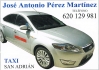 Taxi Jose Antonio Perez Martinez