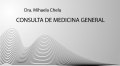 clinica medicina general- dr. mihaela chelu